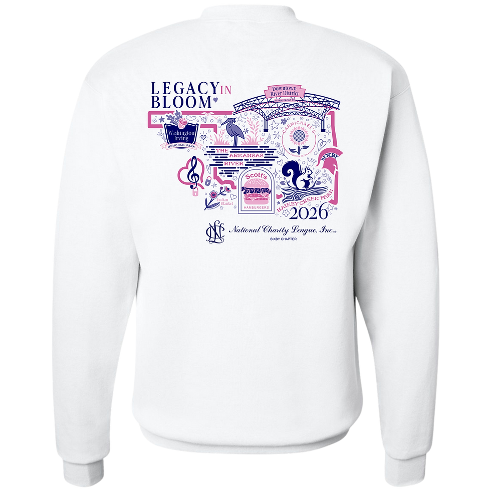Thumbnail: NCL Bixby Legacy in Bloom Sweatshirt