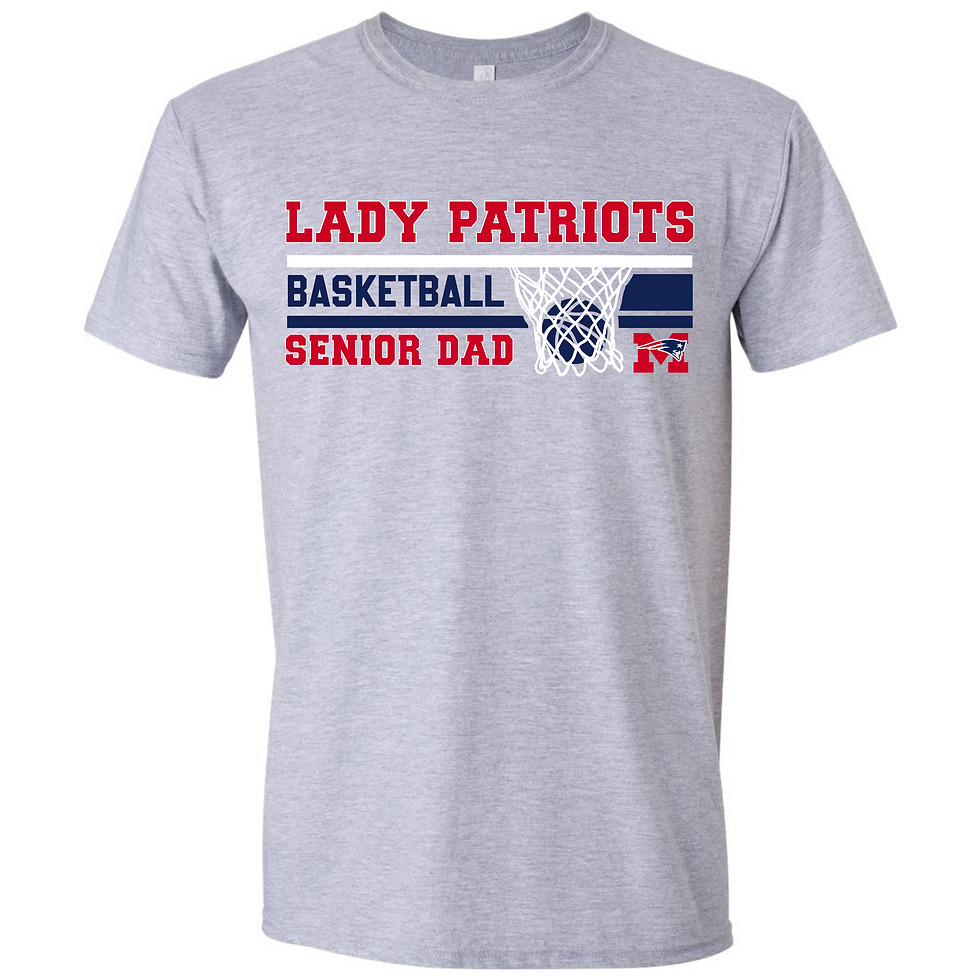 Thumbnail: Metro Lady Patriots Senior Family Hoops Tee