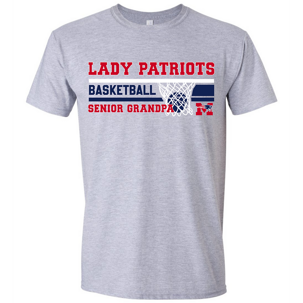Thumbnail: Metro Lady Patriots Senior Family Hoops Tee