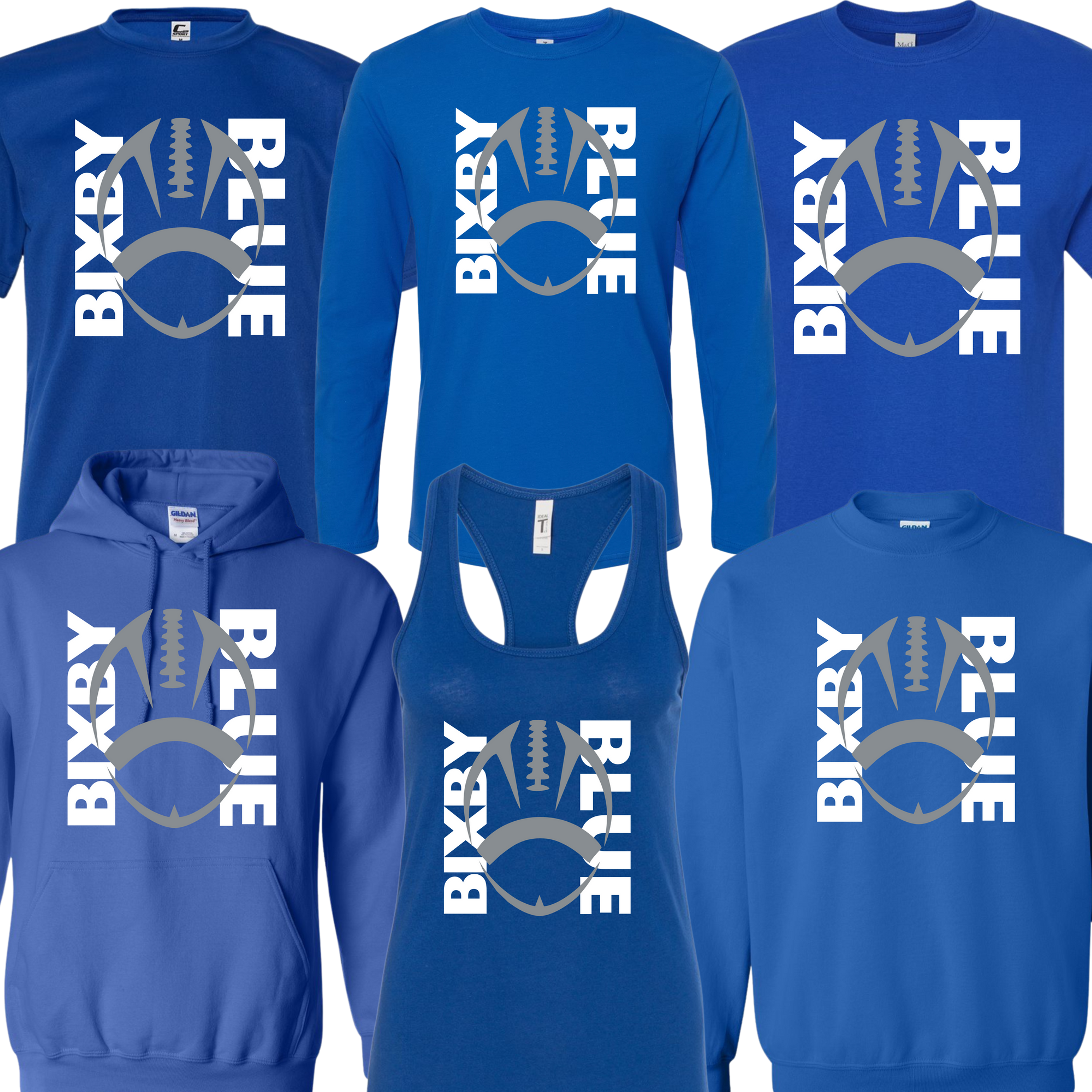 Bixby Blue 5th Grade Team Shirt