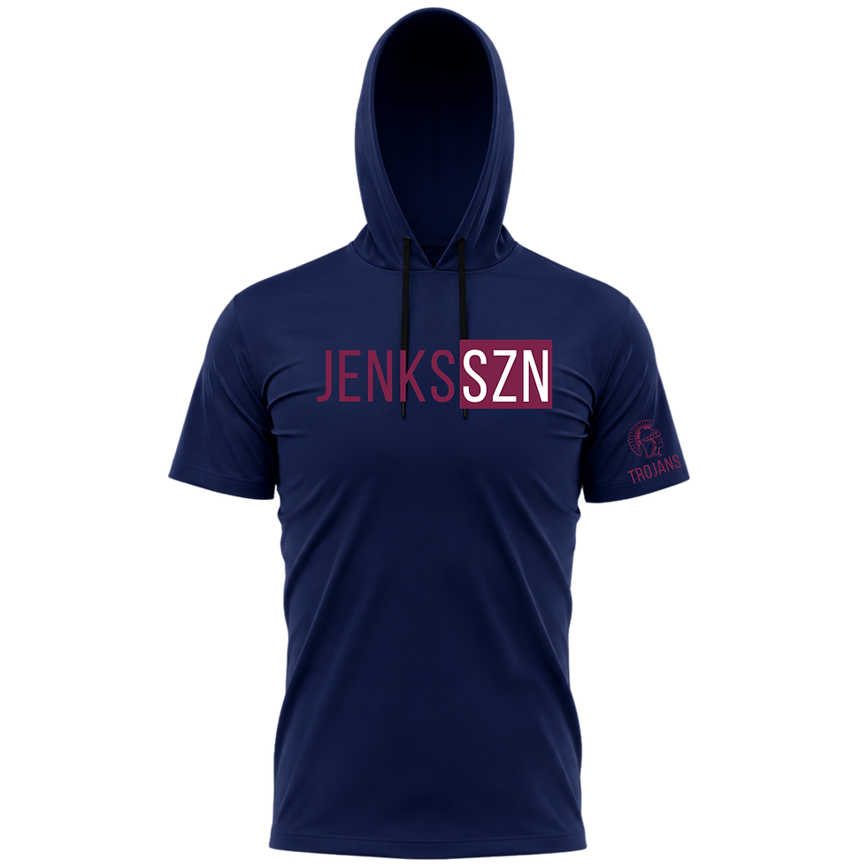 Thumbnail: JSE Short Sleeve Hooded Sweatshirt *B*