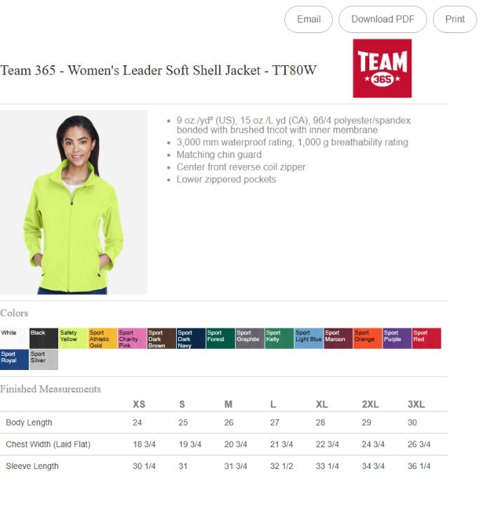 Thumbnail: PHS Women's Jacket