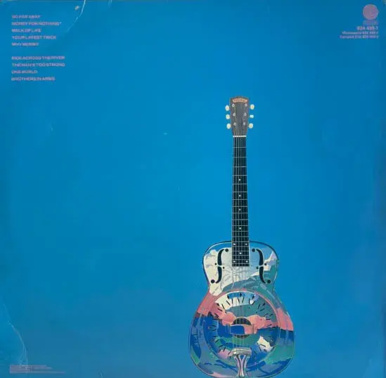 Dire Straits Brothers In Arms Vinyl LP Record  33.3 rpm English songs