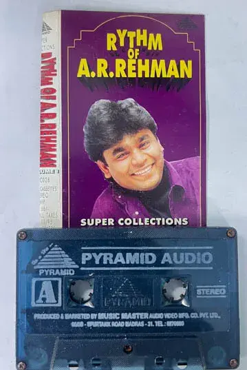 Rhythm Of A.R.Rehaman Audio Cassette - Tamil Film Songs-Pyramid SC028