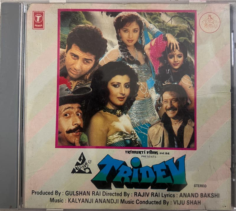 Tridev audio cd- Hindi Film Songs - T Series