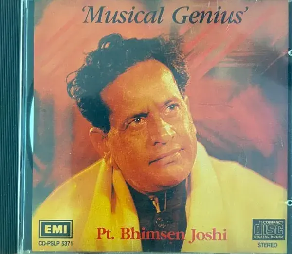 Musical Genius pt.Bhimsen Josh -Classical -EMI CD PSLP 5371 Made In England