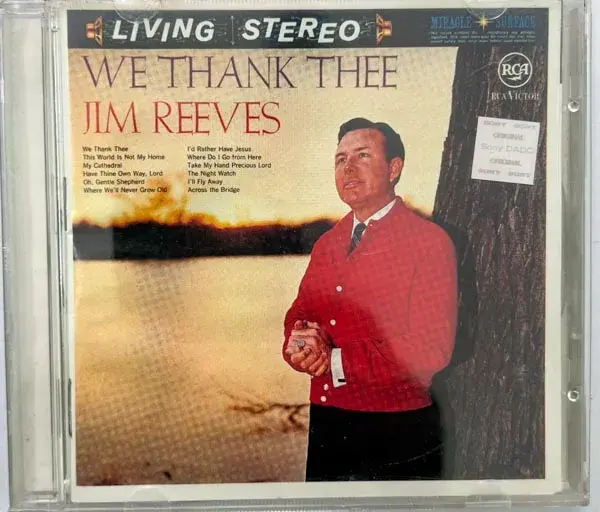 Living Stereo Jim Reeve We Thank Thee- English Songs