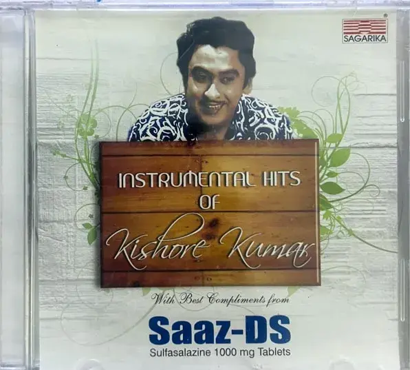 Instrumental Hits Of Kishore Kumar audio cd - Instrumental -Sealed - Sagarika