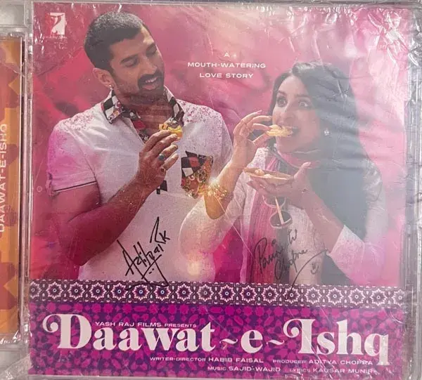 Daawat - E - Isho audio cd - Hindi Films Songs - SEALED - YRM CD 99076