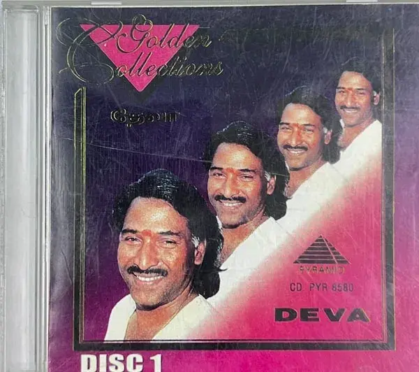 Golden Collection Deva Disc 2 audio cd-Tamil Film Song -Pyramid CD PYR 8580