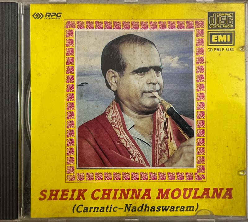 Sheik Chinna Moulana Nadhaswaram audio cd - Classical - EMI CDPMLP5483
