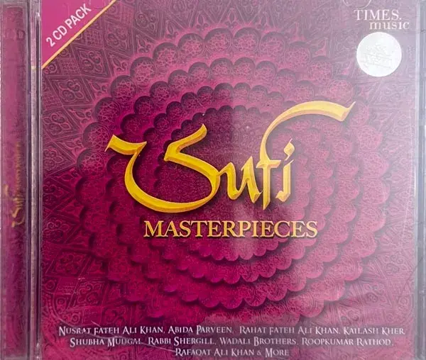 Sufi Masterpieces audio cd- 2cd Pack - SEALED - Times MusicTDICP 060C