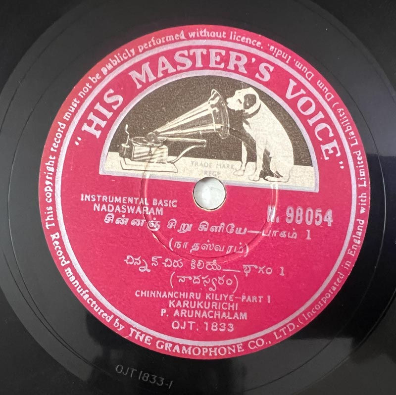 Chinnan chirukliye - Part 1& 2 Instrumental