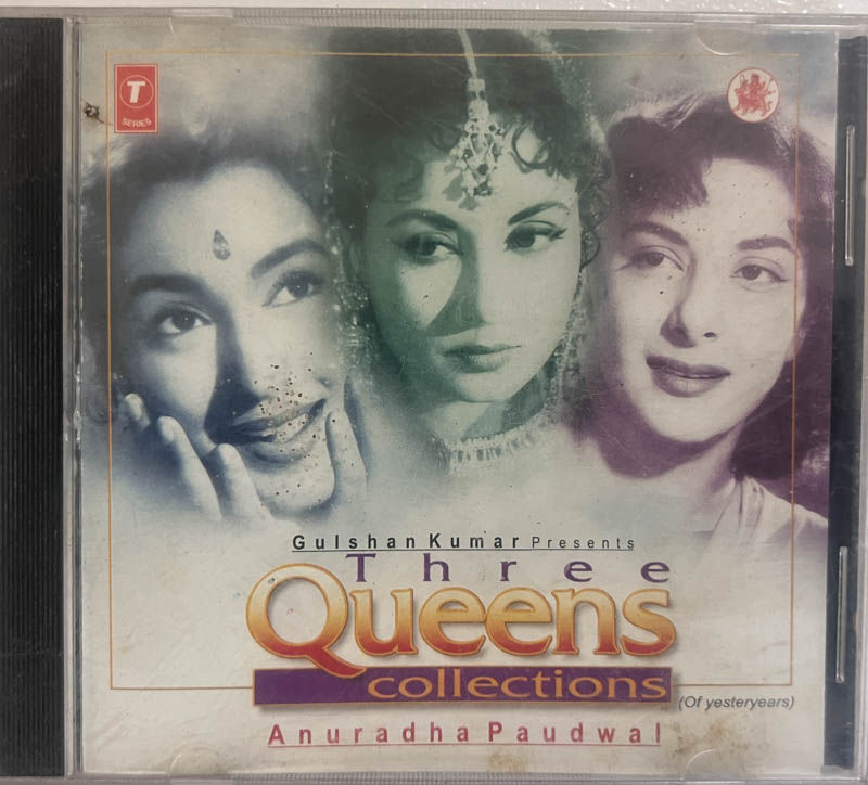 Three Queens Collections Audio Cd - Hindi Film Songs - T Series -SVCD 1345