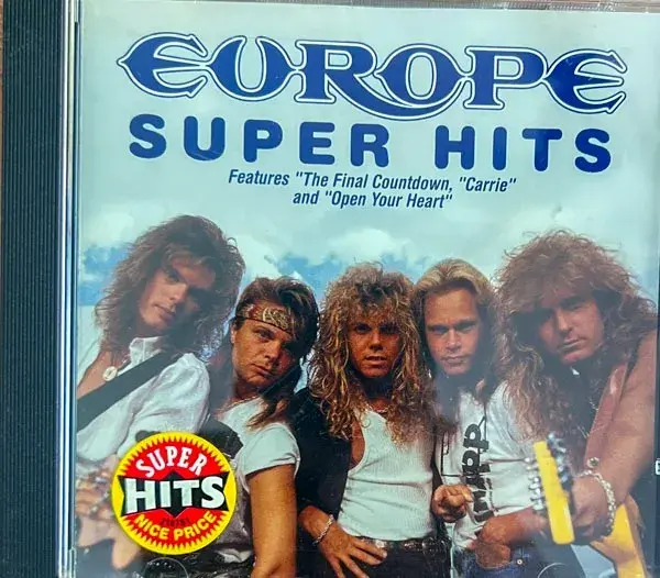 Europe Super Hits audio cd - English Songs - Epic EK 65440