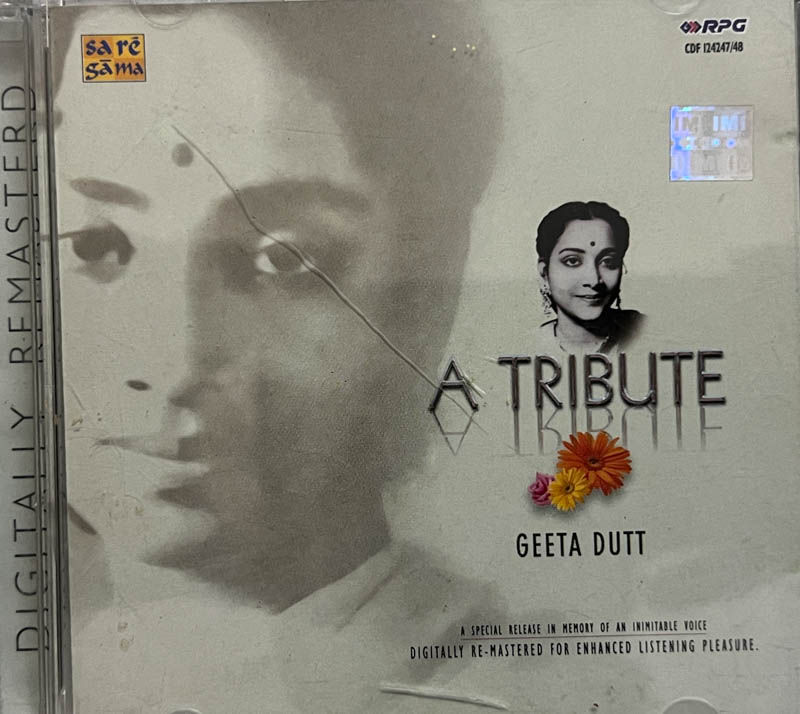A Tribute Geeta Dutt Audio CD - Hindi Film Songs -  RPG CDF 124247/48 ADD - Image 1