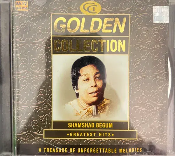 Shamshad Begum Greatest Hits Audio Cd -Hindi Film Songs - Saregama CDF 1336035