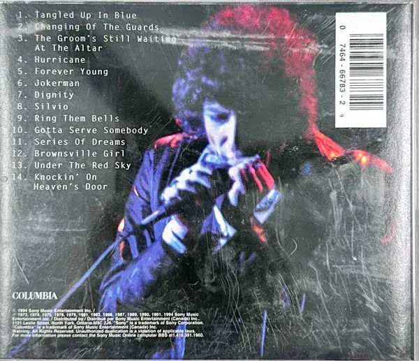 Thumbnail: Bob Dylan Greatest Hits Vol-3 audio cd - English Songs - Columbia CK 66783