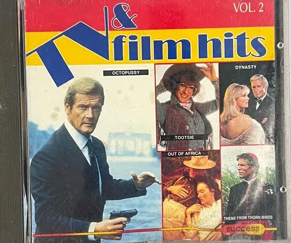 Tv & Film Hits Vol.2 Audio Cd - English Songs - Succes 2221CD