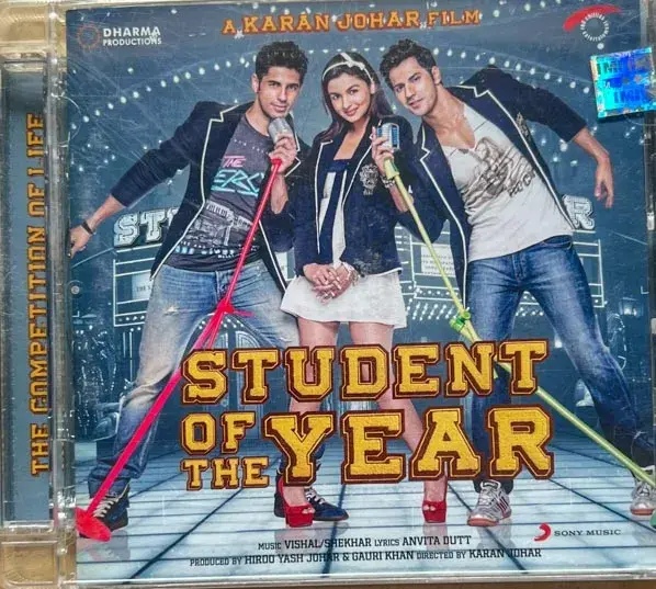 Student Of The Year audiocd - Hindi Film Songs - Sony Music 88725 47291 2