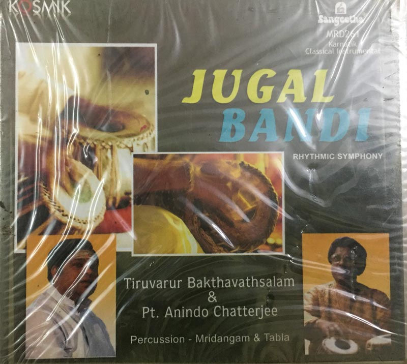 Jugal Bandi - Rhythmic Symphony audio cd - Classical - sealed - Sangeetha MRD261