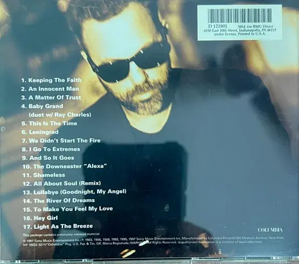 Thumbnail: Billy Joel Greatest Hits Vol.3 audio cd - English Songs - Columbia Made In USA - Image 2