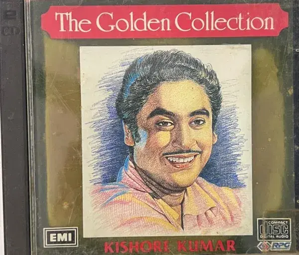 The Golden Collection -Kishore Kumar -2 cd pack-Hindi Film songs-EMI Made In USA