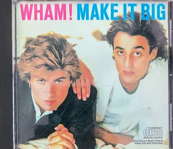 Wham - Make It Big auido cd - English Songs - Columbia CK 39595 Made In USA - Image 1