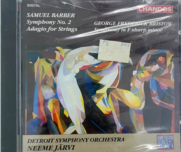 Barber:Symphony 2 audio cd- English Classical - Chandos 9169