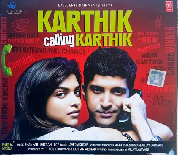 karthik Calling Karthik audio cd - Hindi Film Songs - T Series SFCD 1-1465