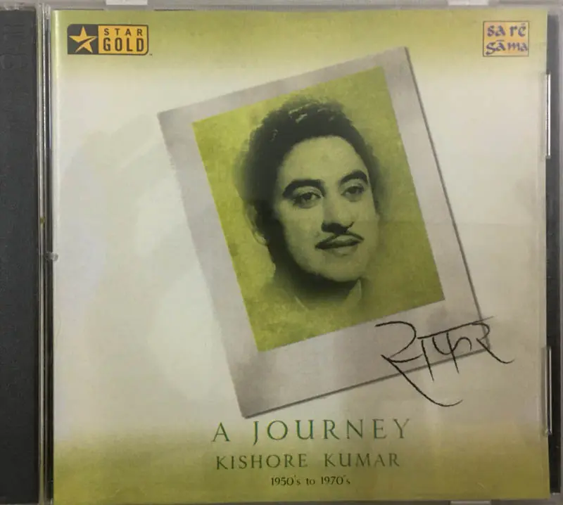 A Journey Kishore Kumar audio 2cd Pack - Hindi Films Songs - Saregama CDF 124038