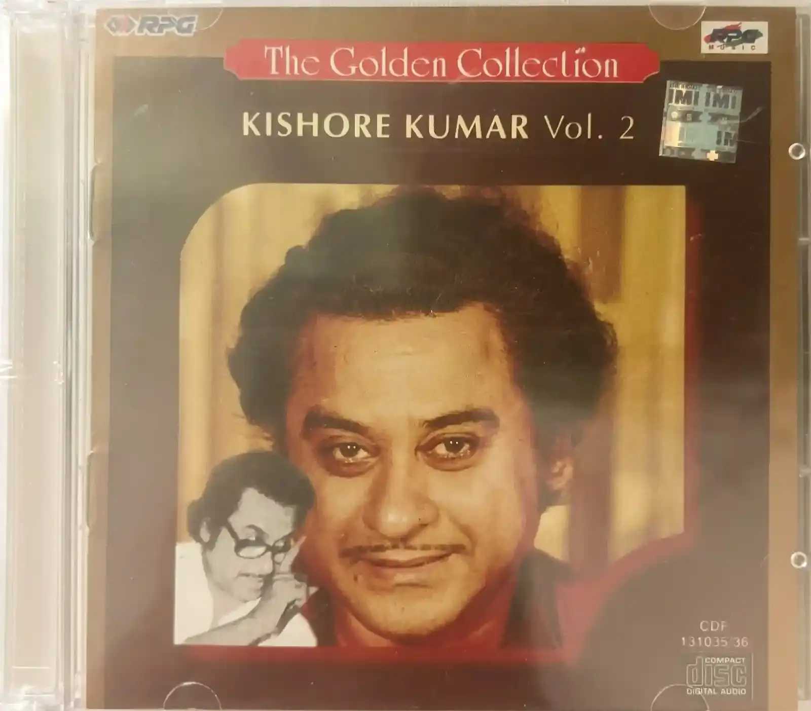 The Golden Collection Kishore Kumar Vol.2 Audio Cd - SEALED - Hindi Film Songs