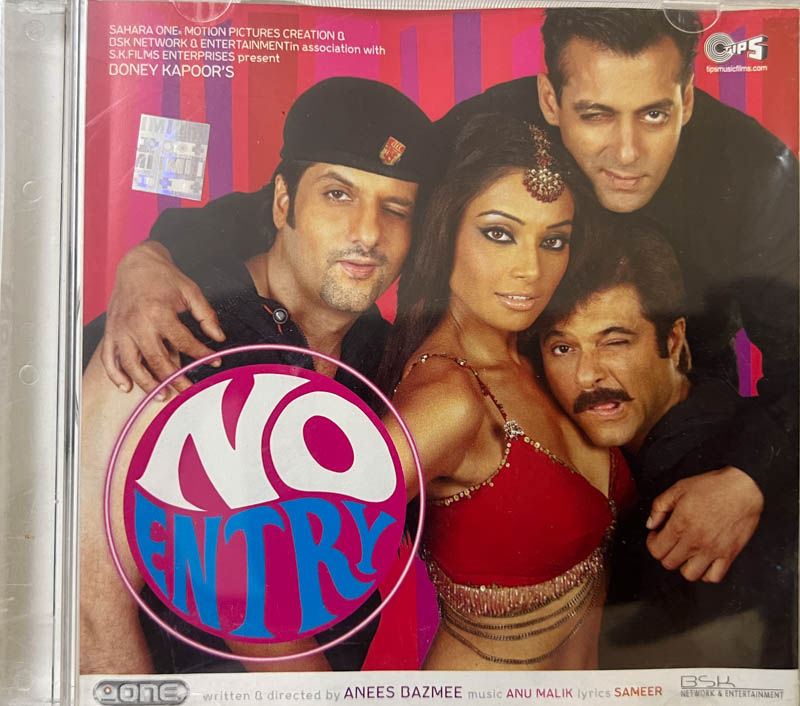 No Entry Audio Cd - Hindi Film Songs - Tips TCCD 7344 - Image 1