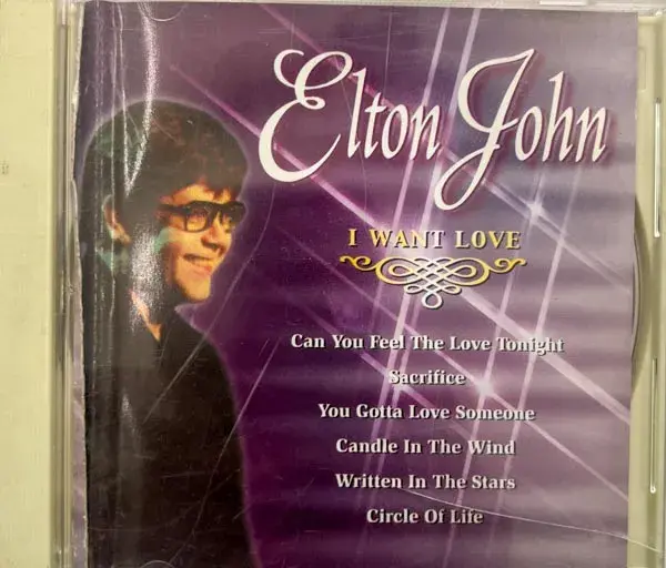 I Want Love by Elton John audio cd - English Songs -DMS DCA 3605R