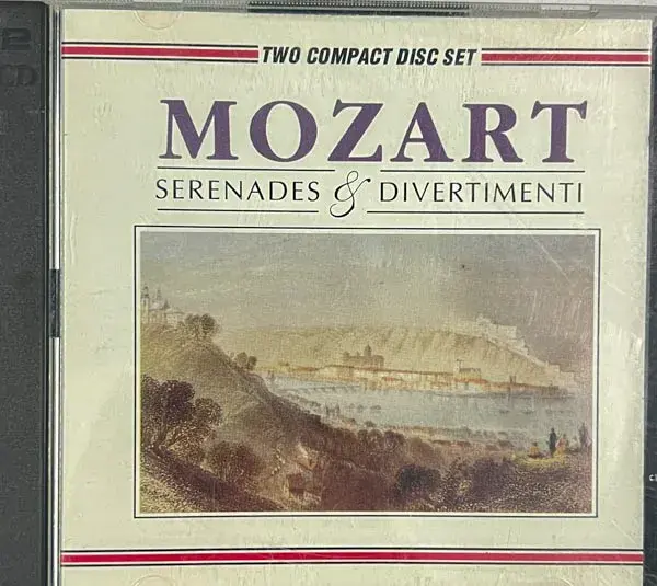 Mozart Serenades audio cd 2 CDs Pack - English Songs - Cirrus CRS CD 204