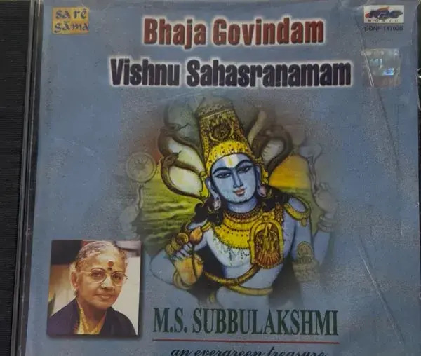 Bhaja Govindam / Vishunu Sahasranamam audio cd -Devotional Song-Saregama