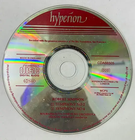 Thumbnail: Robert Simpson Symphonies 2 & 4 Bournemouth Symphony