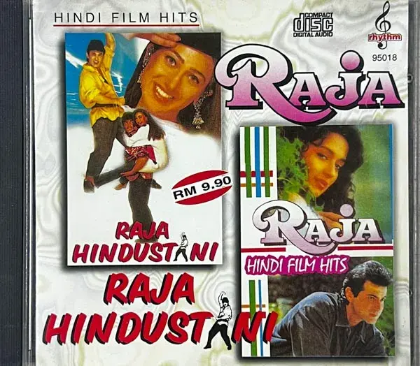 Raja Hindustani - Raja audio cd - Hindi Film Songs - Rhythm 95018