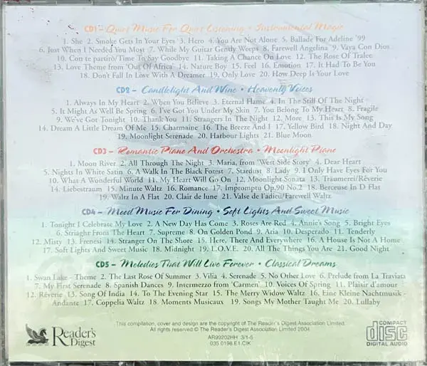 Thumbnail: Mood Music For Listerning & Relaxation -Classical - Sealed-5 cd pack - Image 2
