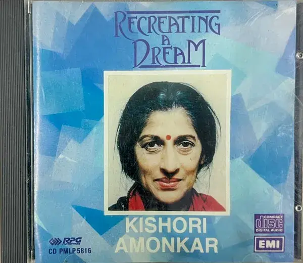 Recreating A Dream Kishori Amonkar audio cd - Classical - EMI Made In England