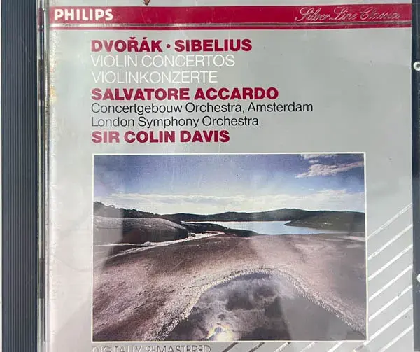 Devork.Sibelius.Violin Concertos.Accardo.Davis audio cd