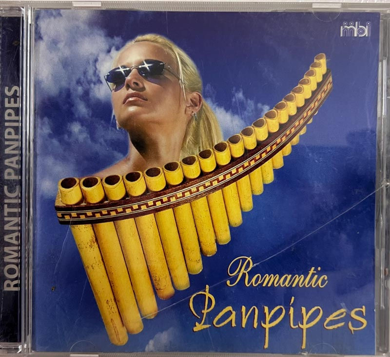Romantic Panpipes - audio cd - English songs - Imported