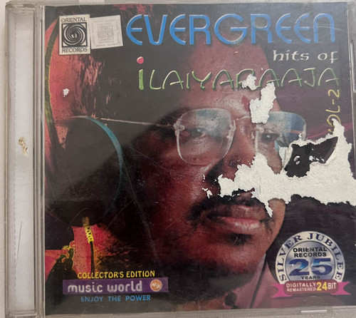 Evergreen Hits of Ilayaraja Vol.2 audio cd -Tamil Songs-Oriental