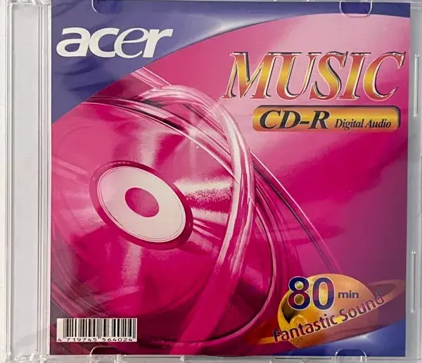 Acer Music 80 Min Fantastic Sound audio cd - Sealed