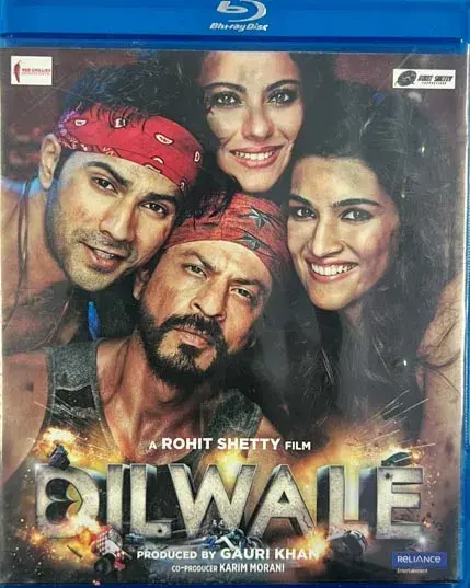 Dilwale Bluray - Hindi Movie - Red Chillies 07074