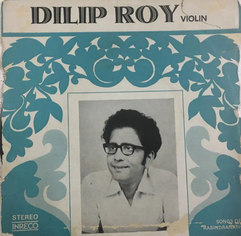 Dilip Roy (Violine) Vinyl Record EP 45 rpm -Hindi Songs - Inreco 2207-0001