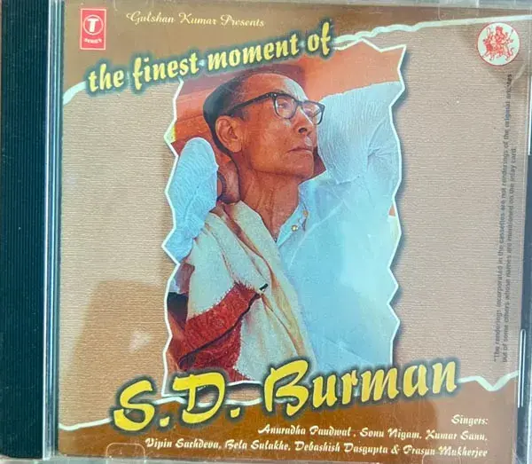 The Finest Moment Of S.D.Burman audio cd -Hindi Film Songs - T Series SVCD 1463