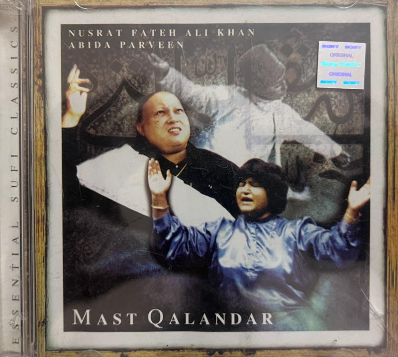 Nusrat Fate Ali Khan and Abida Parveen Mast Qalandar audio cd - sealedd