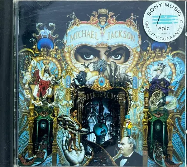 Michael Jackson - Dangerous audio cd - English Songs - Epic EK 45400