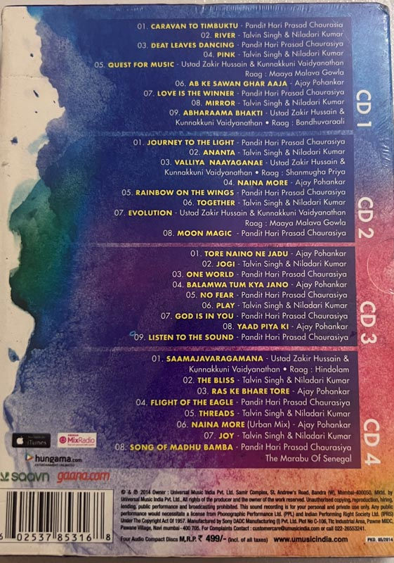 Masters of Fusion The Definitive Collection audio cd - Sealed 4 CDs - Universal